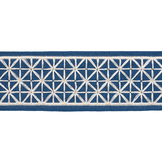 Purchase 83854 | Directoire Tape Narrow, Bleu Marine - Schumacher Trim