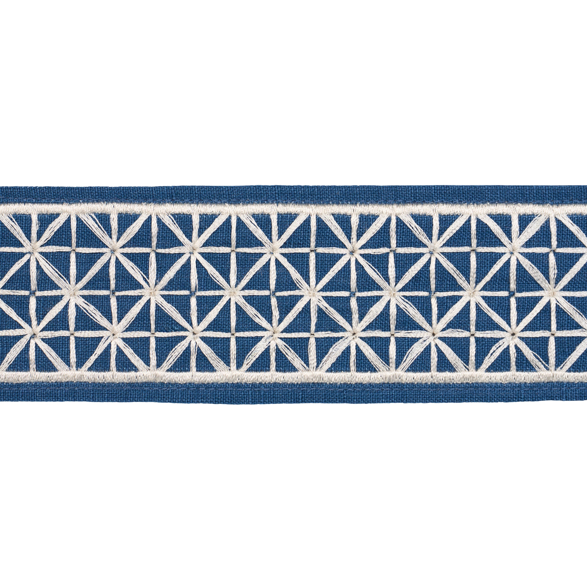 Purchase 83854 | Directoire Tape Narrow, Bleu Marine - Schumacher Trim