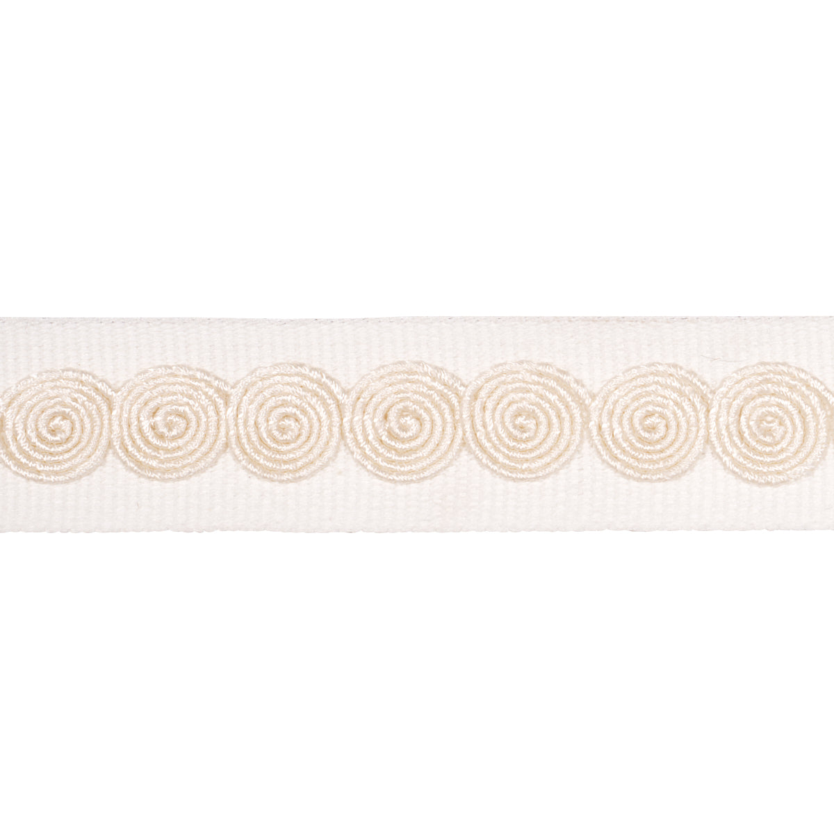 Purchase 83881 | Castille Tape Narrow, Ivory - Schumacher Trim
