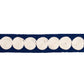 Purchase 83882 | Castille Tape Narrow, Navy - Schumacher Trim