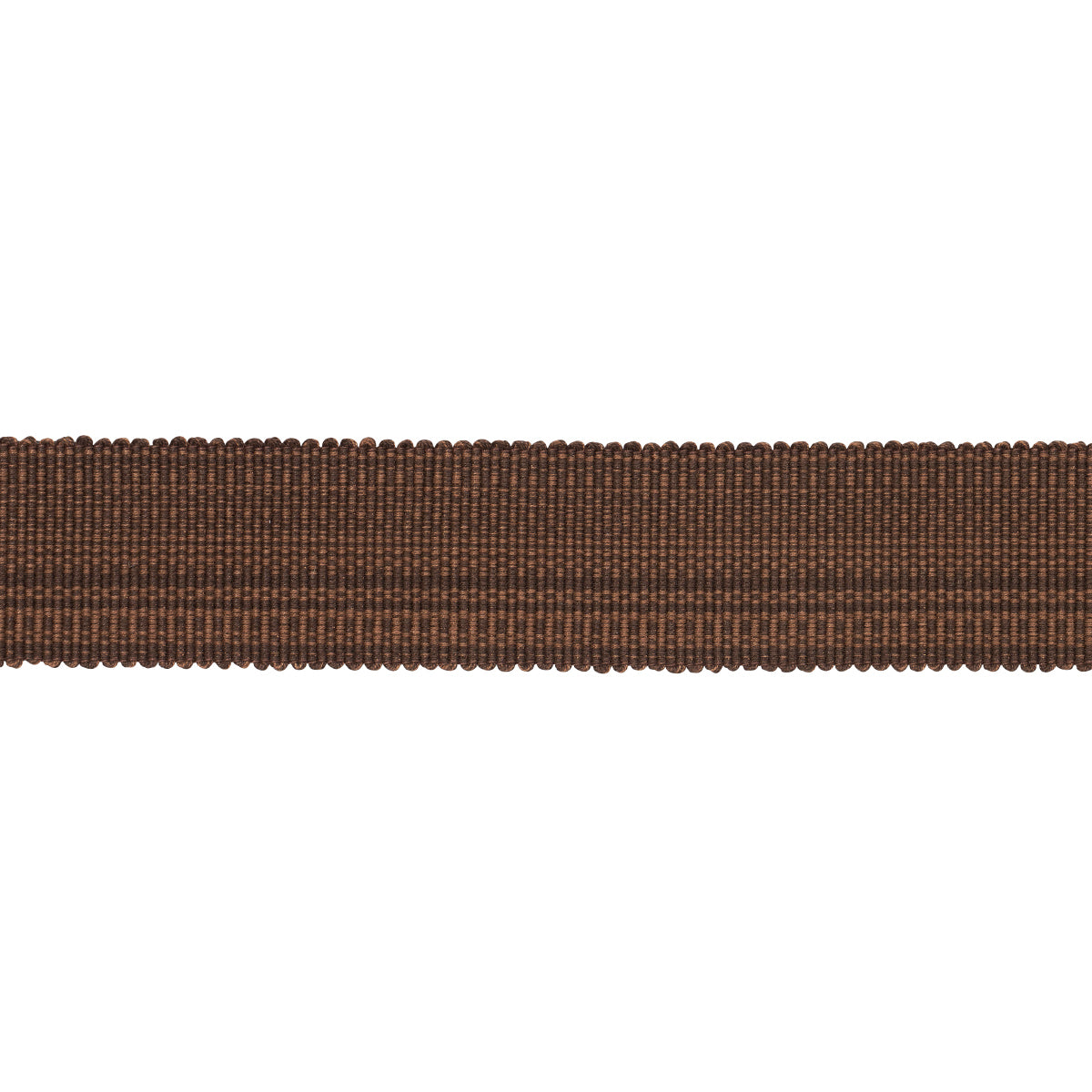 Purchase 83942 | Cotton Strie Tape Medium, Chestnut - Schumacher Trim