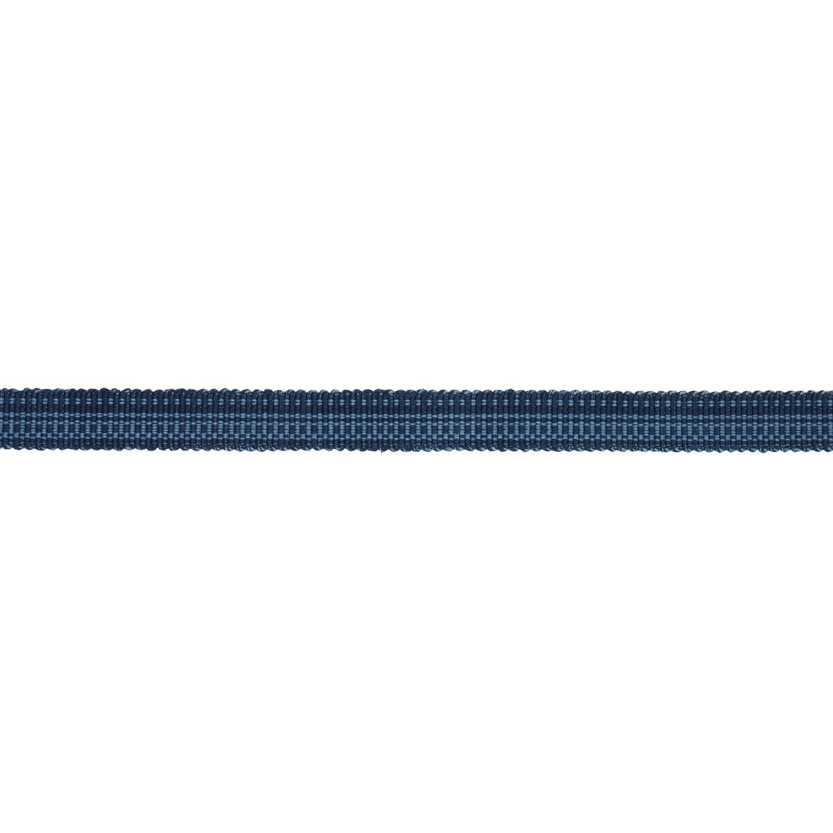 Purchase 83950 | Cotton Strie Tape Narrow, Indigo - Schumacher Trim