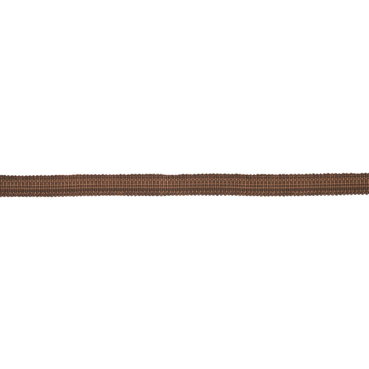 Purchase 83952 | Cotton Strie Tape Narrow, Chestnut - Schumacher Trim