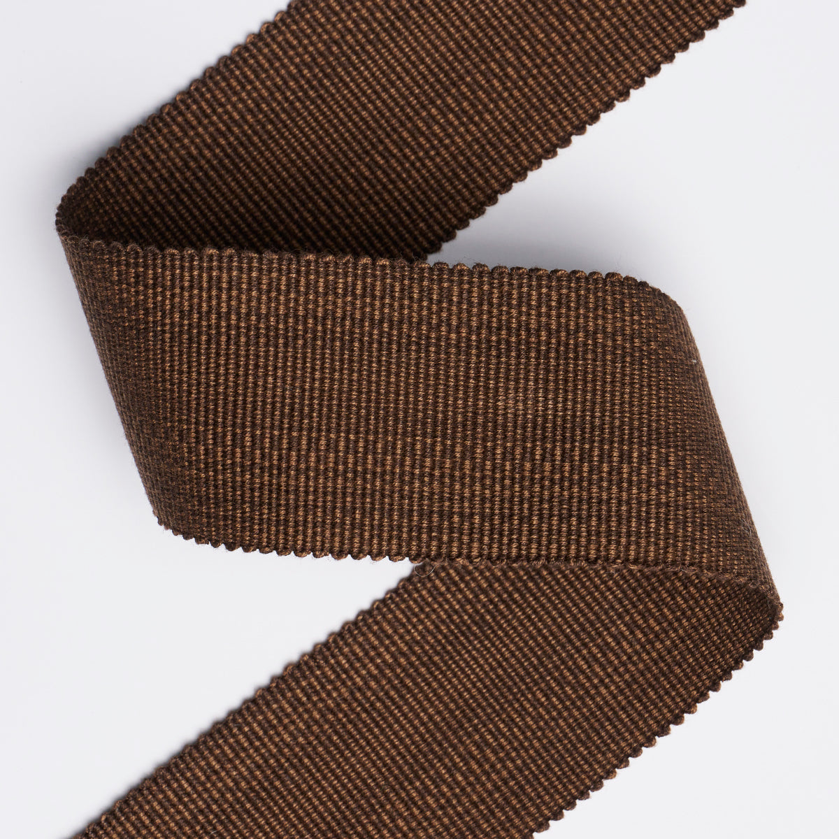 Purchase 83960 | Cotton Strie Tape Wide, Chestnut - Schumacher Trim