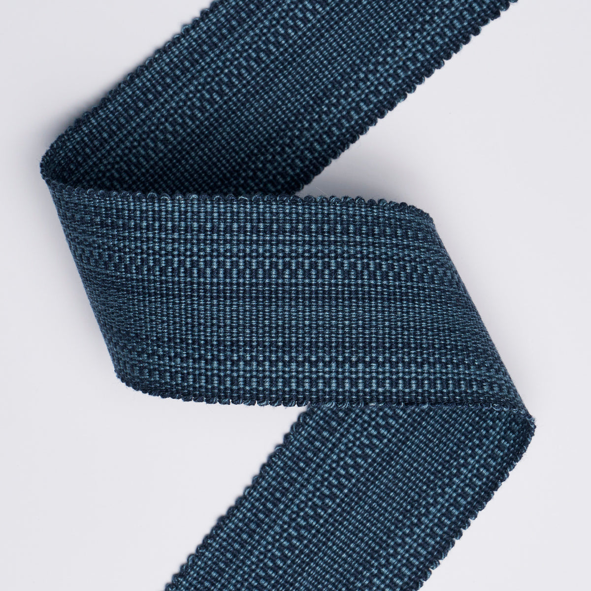 Purchase 83962 | Cotton Strie Tape Wide, Indigo - Schumacher Trim