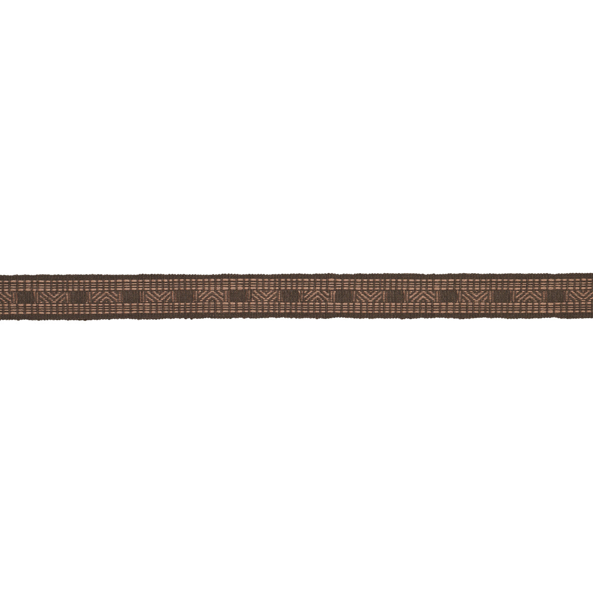 Purchase 83982 | Nael Linen Cotton Tape, Cedar Brown - Schumacher Trim