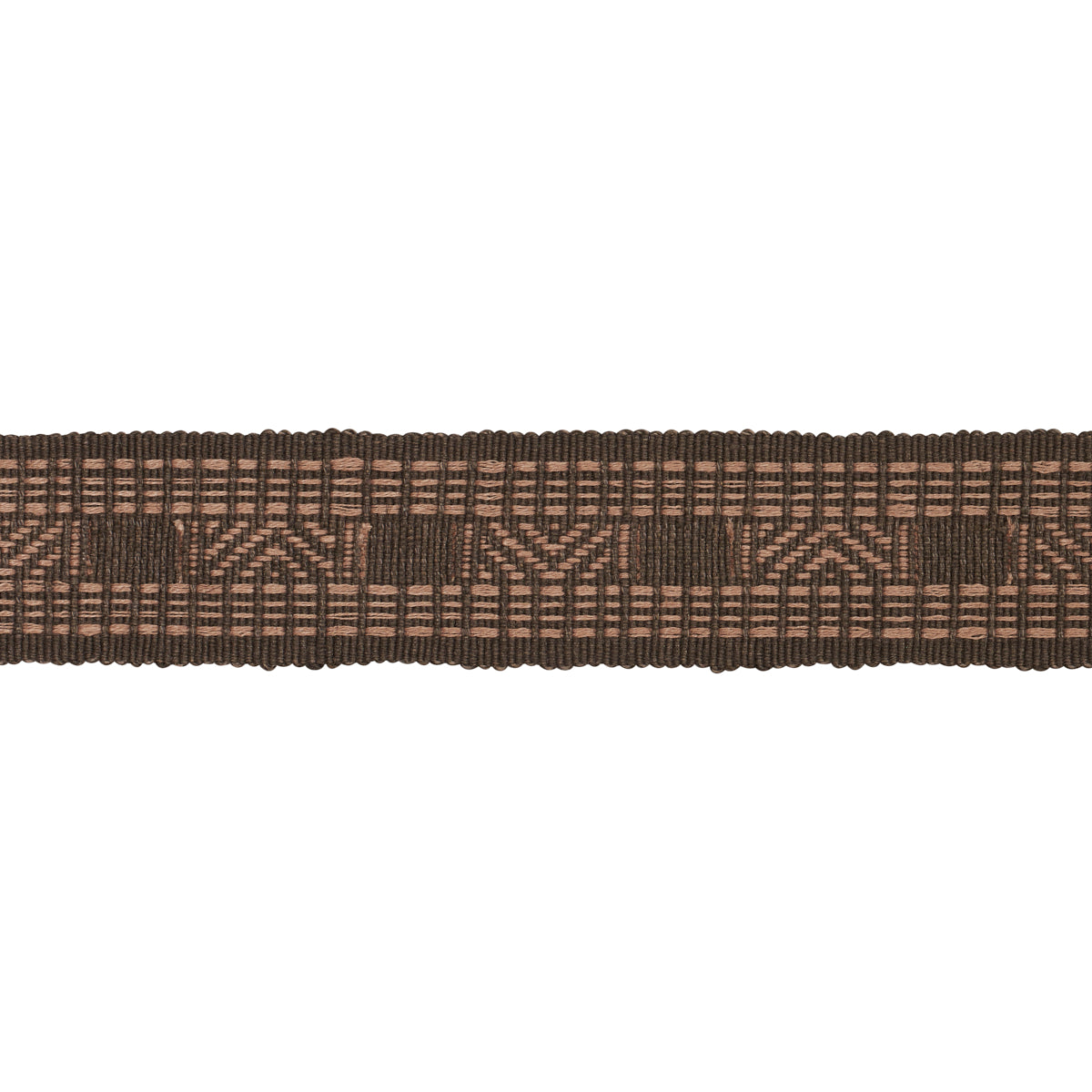 Purchase 83982 | Nael Linen Cotton Tape, Cedar Brown - Schumacher Trim