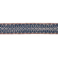 Purchase 84020 | Helena Linen Cotton Tape, Indigo - Schumacher Trim