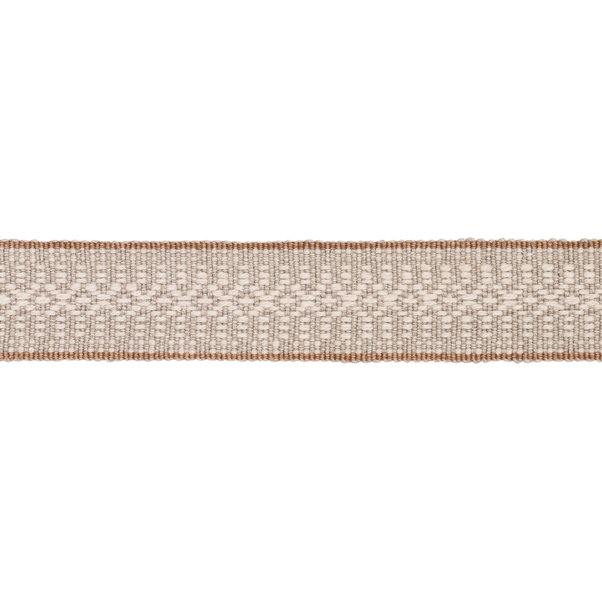 Purchase 84021 | Helena Linen Cotton Tape, Natural - Schumacher Trim