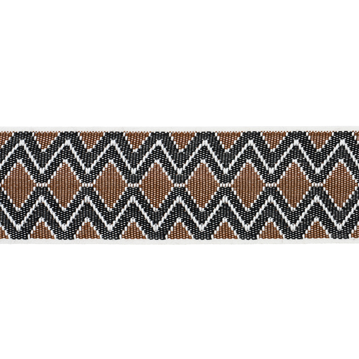 Purchase 84102 | Pinula Tape, Umber - Schumacher Trim