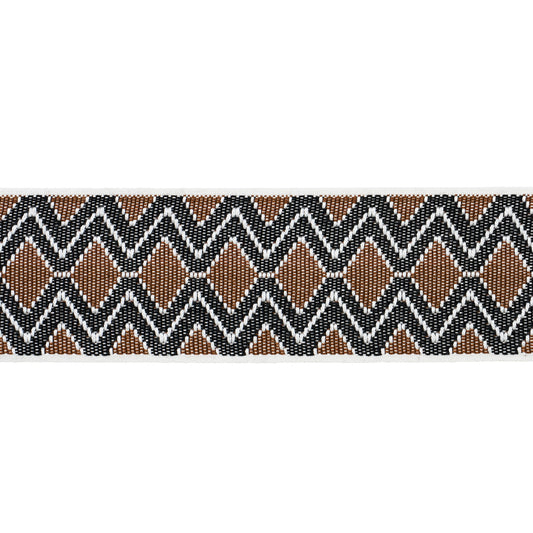 Purchase 84102 | Pinula Tape, Umber - Schumacher Trim