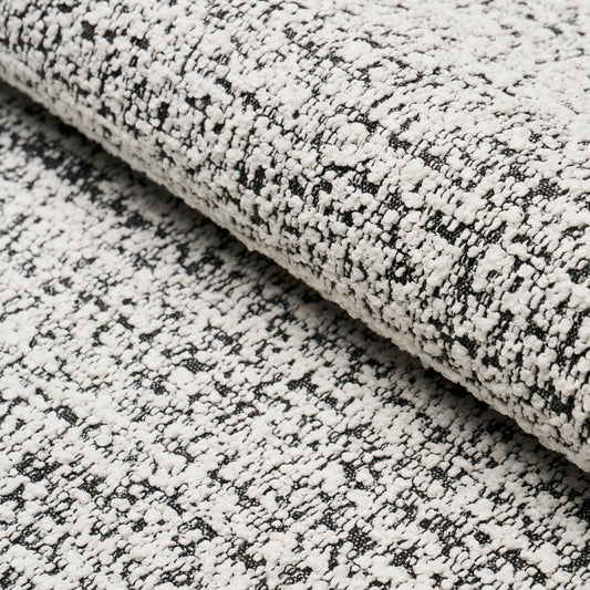 Purchase 84203 | Zuzu Indoor/Outdoor, White On Black - Schumacher Fabric