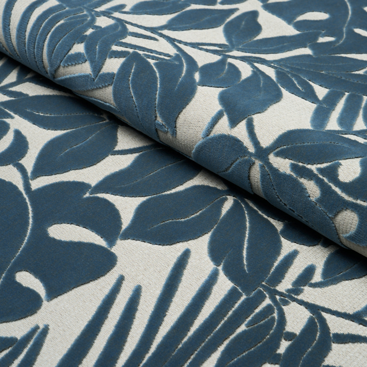 Purchase 84322 | Miramar Indoor/Outdoor Velvet, Cadet - Schumacher Fabric