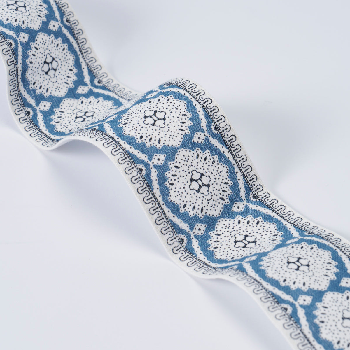 Purchase 84330 | Maximilian Tape, Blue - Schumacher Trim