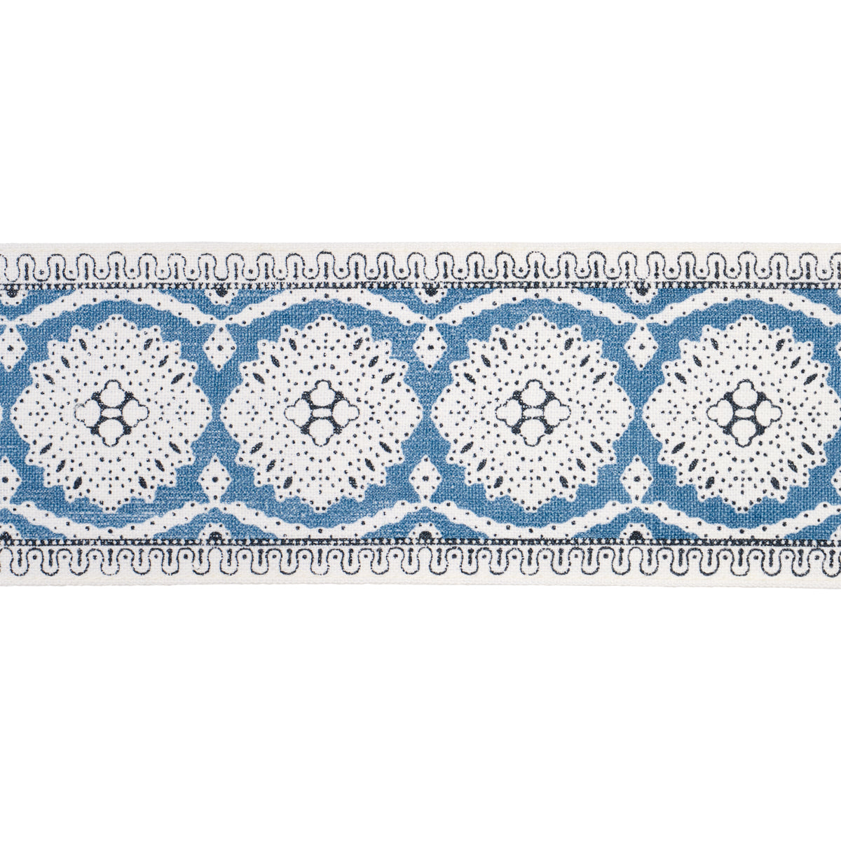 Purchase 84330 | Maximilian Tape, Blue - Schumacher Trim