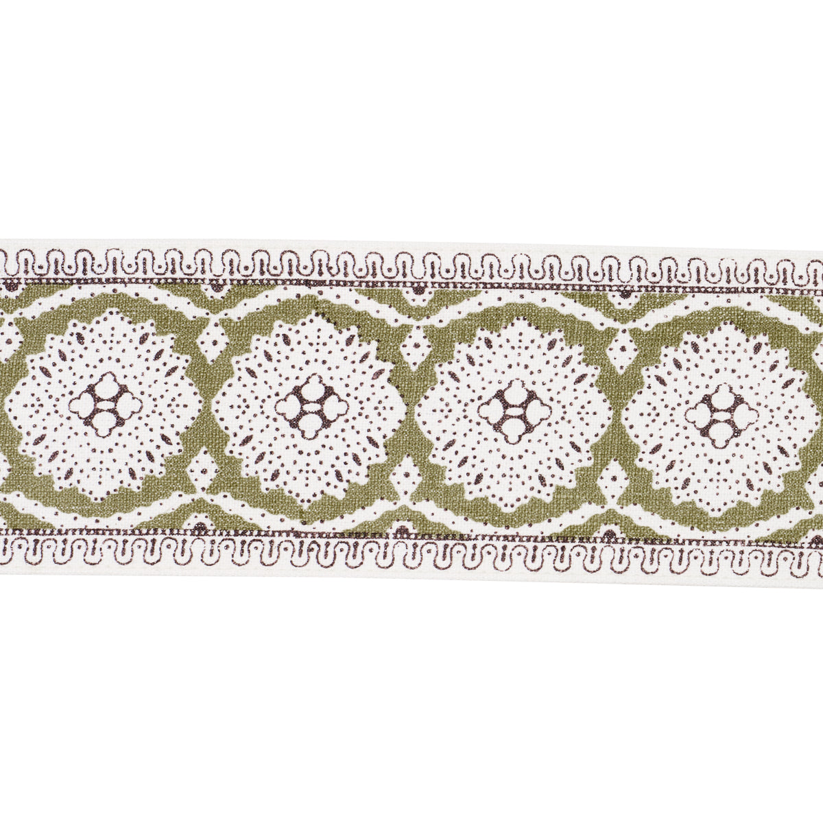 Purchase 84332 | Maximilian Tape, Green - Schumacher Trim