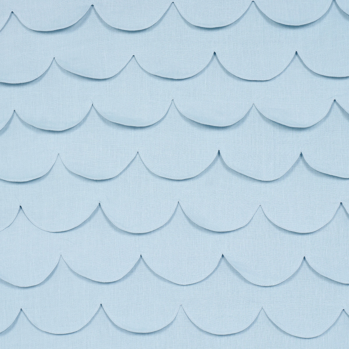 Purchase 84401 | Prep School Hand Pieced Scallop, Blue - Schumacher Fabric