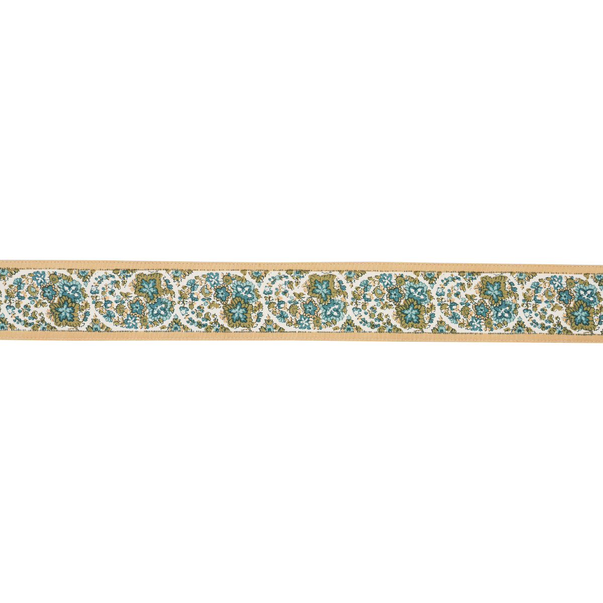 Purchase 84440 | Ines Paisley Trim, Mineral & Teal - Schumacher Trim