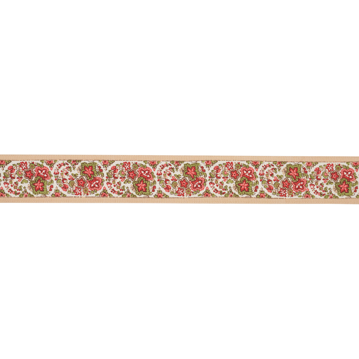Purchase 84442 | Ines Paisley Trim, Rose & Cognac - Schumacher Trim