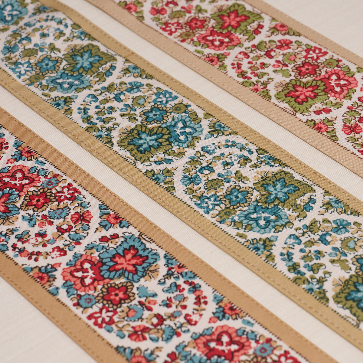 Purchase 84442 | Ines Paisley Trim, Rose & Cognac - Schumacher Trim