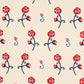 Purchase 84550 | Rhinestone Cowboy Embroidery, Poppy - Schumacher Fabric