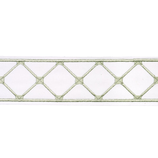 Purchase 84601 | Parisian Bamboo, Celadon - Schumacher Trim