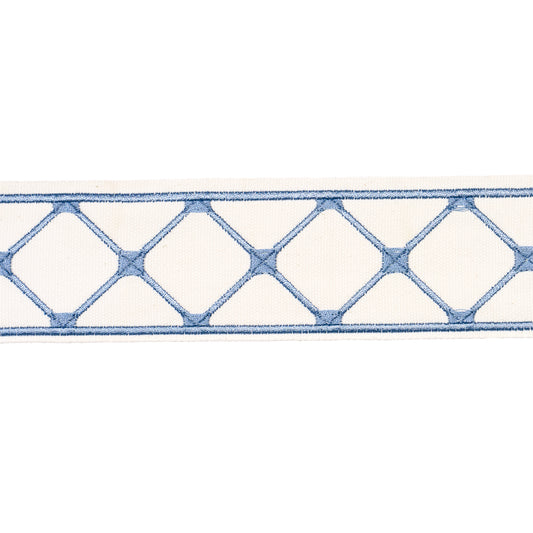 Purchase 84602 | Parisian Bamboo, Porcelain - Schumacher Trim