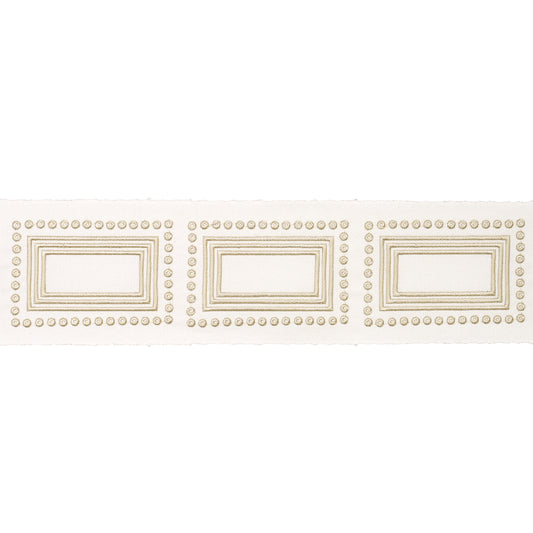 Purchase 84610 | Porte Parisien, Ivory - Schumacher Trim