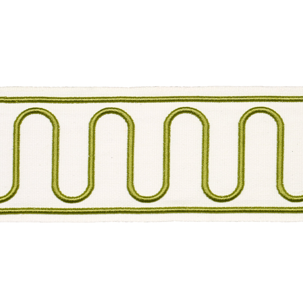 Purchase 84622 | Royere Scroll, Green - Schumacher Trim