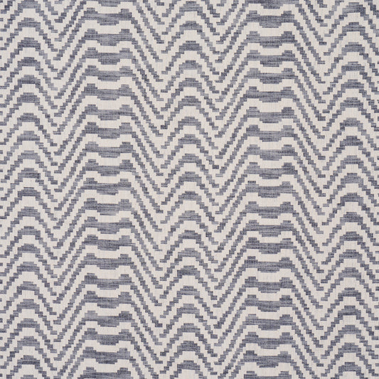 Purchase 84640 | Stepped Chevron, Indigo - Schumacher Fabric