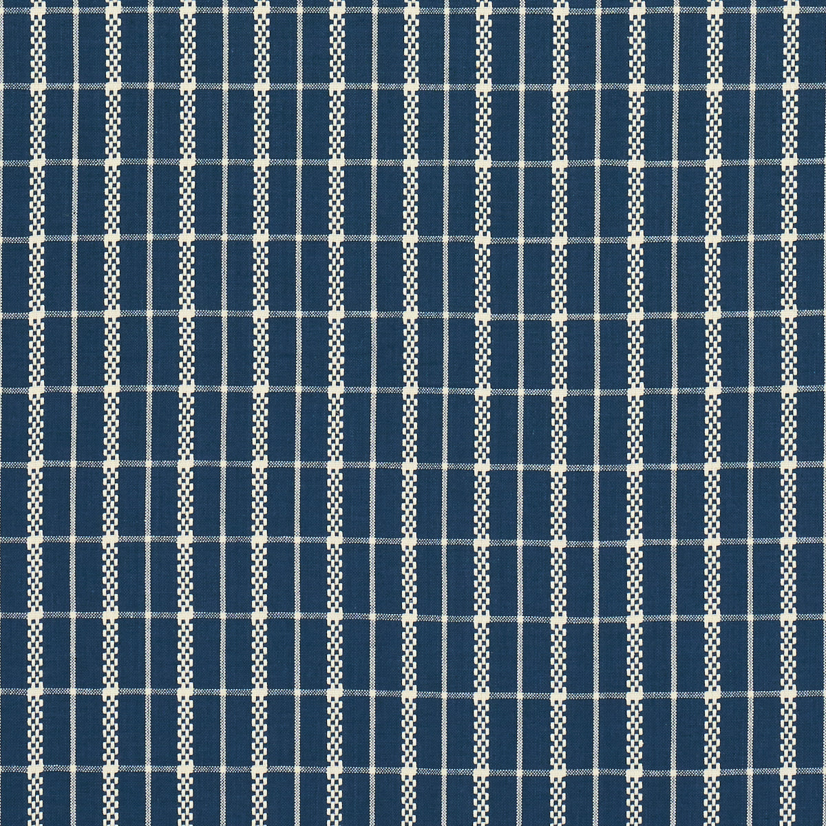 Purchase 84681 | Boyd Check, Indigo - Schumacher Fabric