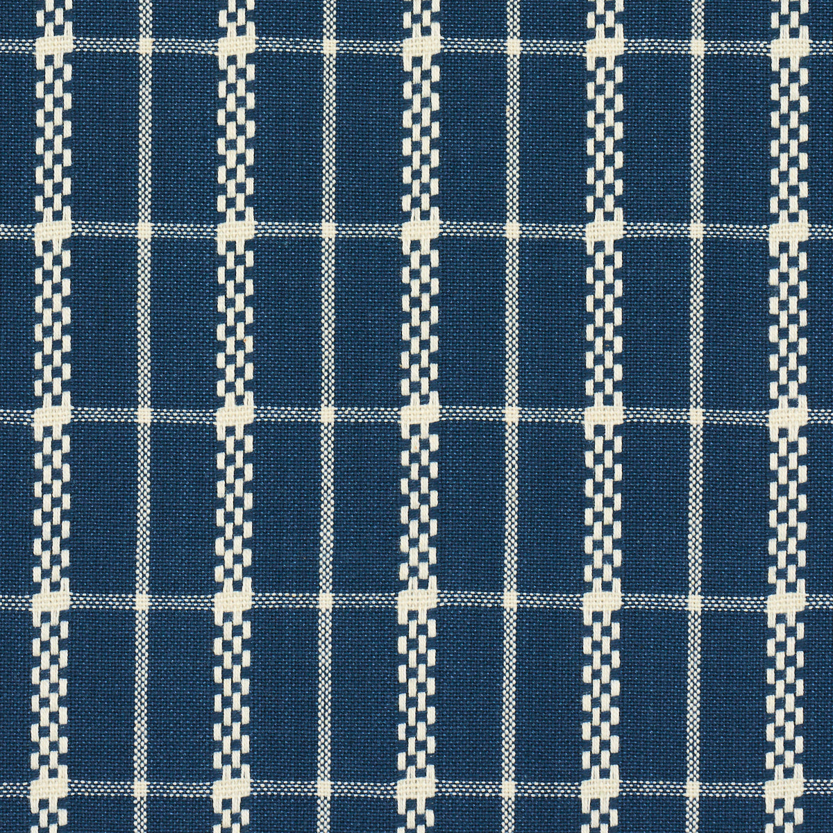 Purchase 84681 | Boyd Check, Indigo - Schumacher Fabric