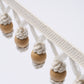 Purchase 84700 | Wooden Ball Fringe, Ivory - Schumacher Trim
