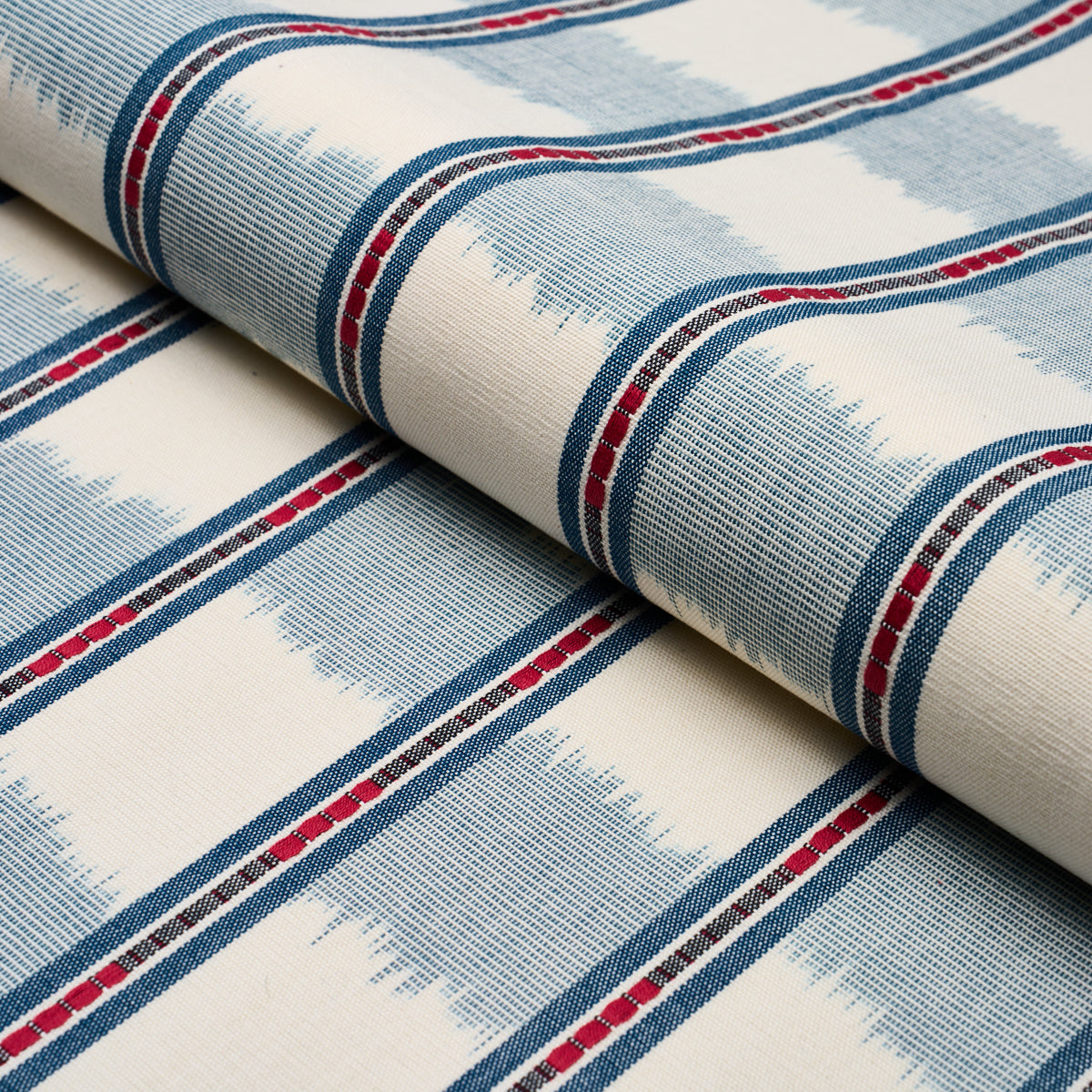 Purchase 84712 | Faye Ikat, Chambray - Schumacher Fabric