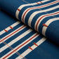 Purchase 84780 | Remmy Hand Woven Stripe, Indigo - Schumacher Fabric