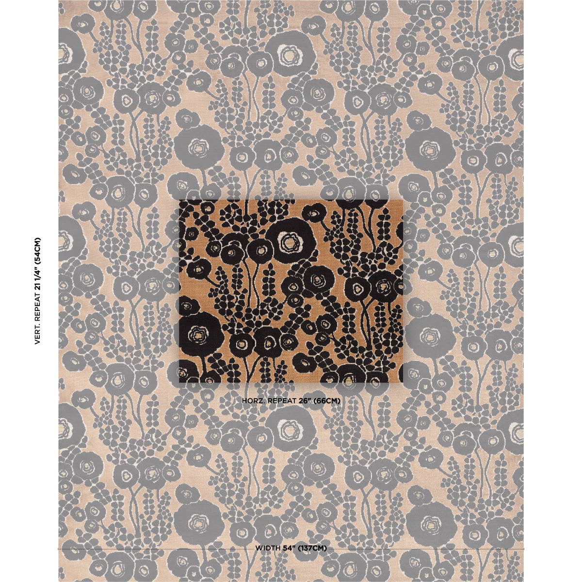 Purchase 84790 | Emelie Velvet, Bronze & Noir - Schumacher Fabric