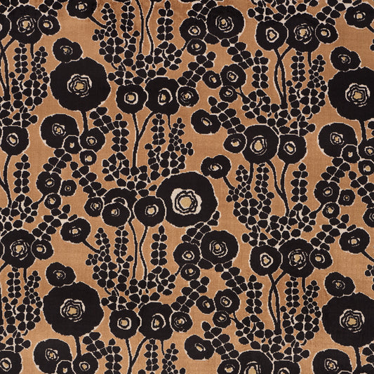 Purchase 84790 | Emelie Velvet, Bronze & Noir - Schumacher Fabric