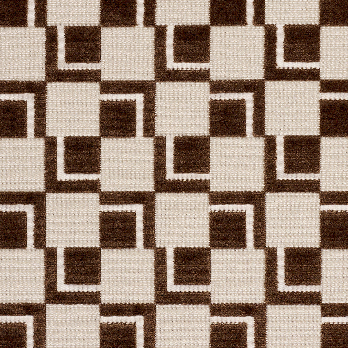 Purchase 84801 | Edison Velvet, Chestnut - Schumacher Fabric