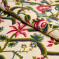 Purchase 84820 | Jacobean Garden Velvet, Mulberry & Leaf - Schumacher Fabric