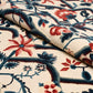 Purchase 84821 | Jacobean Garden Velvet, Cinnabar & Peacock - Schumacher Fabric