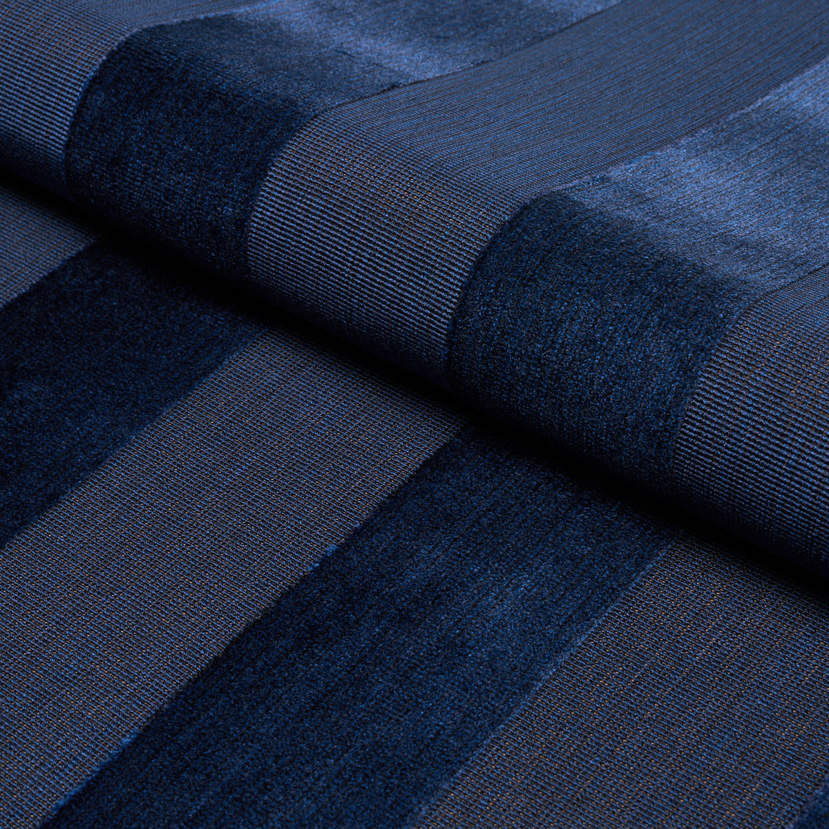 Purchase 84872 | Cunard Strié Velvet, Sapphire - Schumacher Fabric