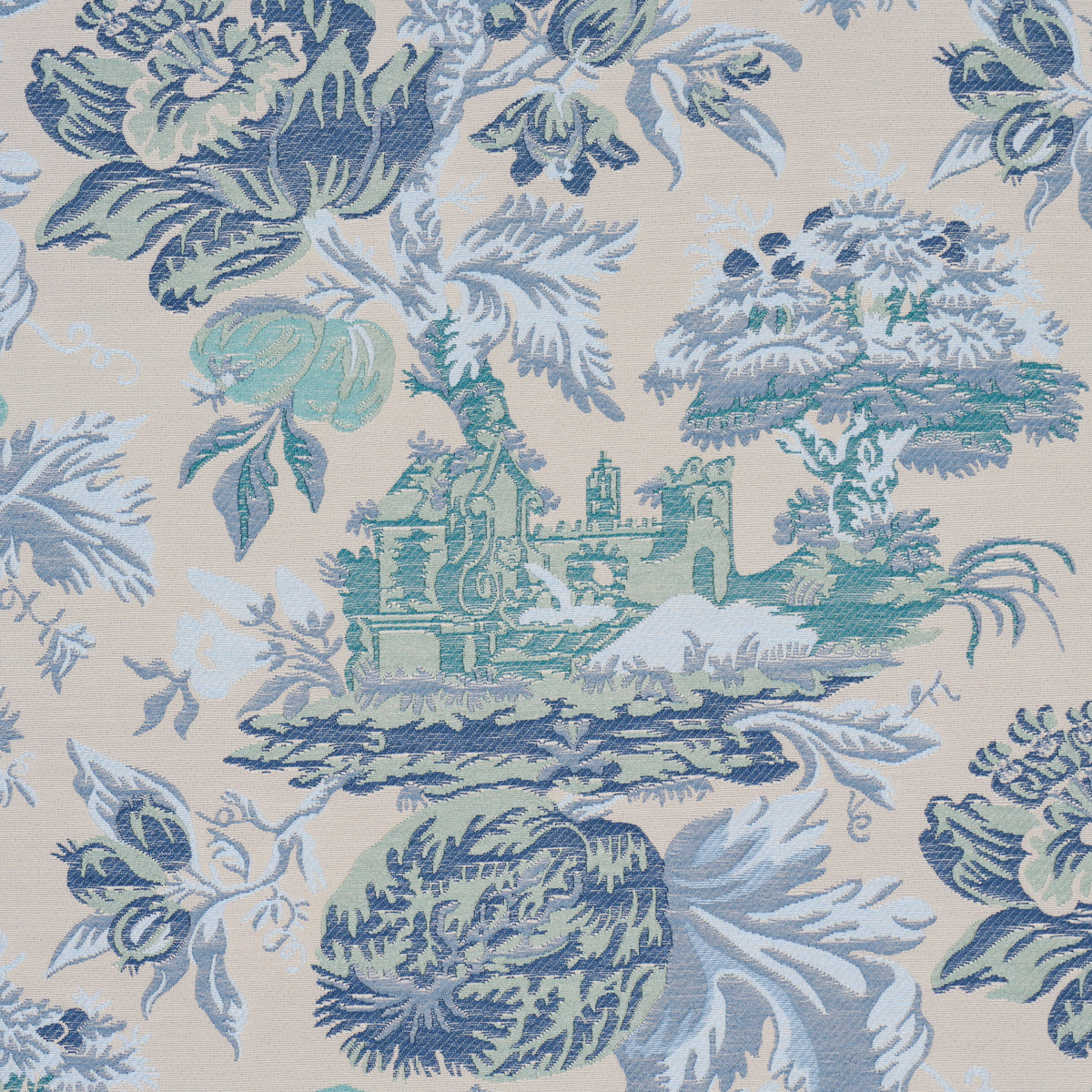 Purchase 84880 | Jardin De Louis, Delft - Schumacher Fabric