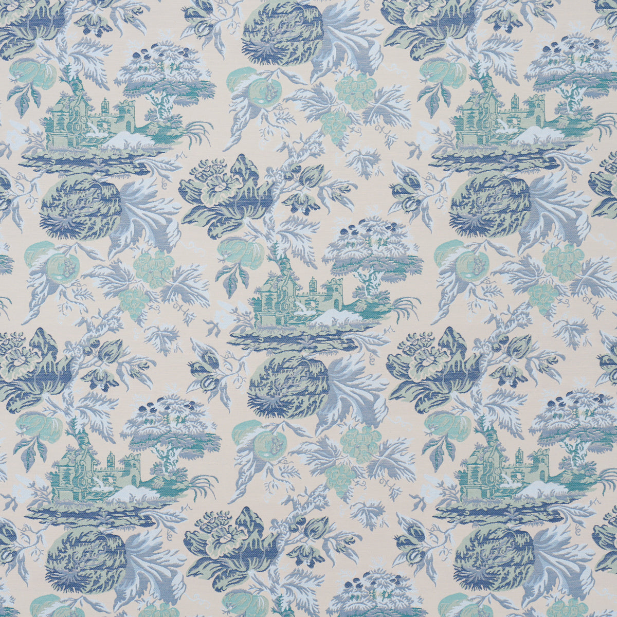 Purchase 84880 | Jardin De Louis, Delft - Schumacher Fabric