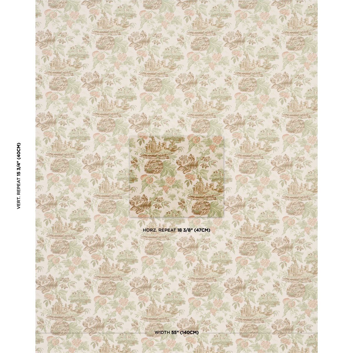 Purchase 84881 | Jardin De Louis, Petale - Schumacher Fabric