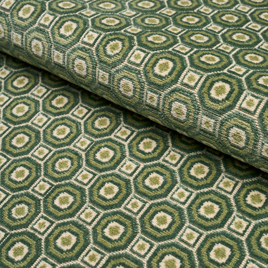 Purchase 84890 | Trianon Cut Velvet, Jardin - Schumacher Fabric