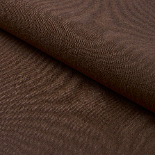 Purchase 84959 | Kai Linen, Chocolate - Schumacher Fabric