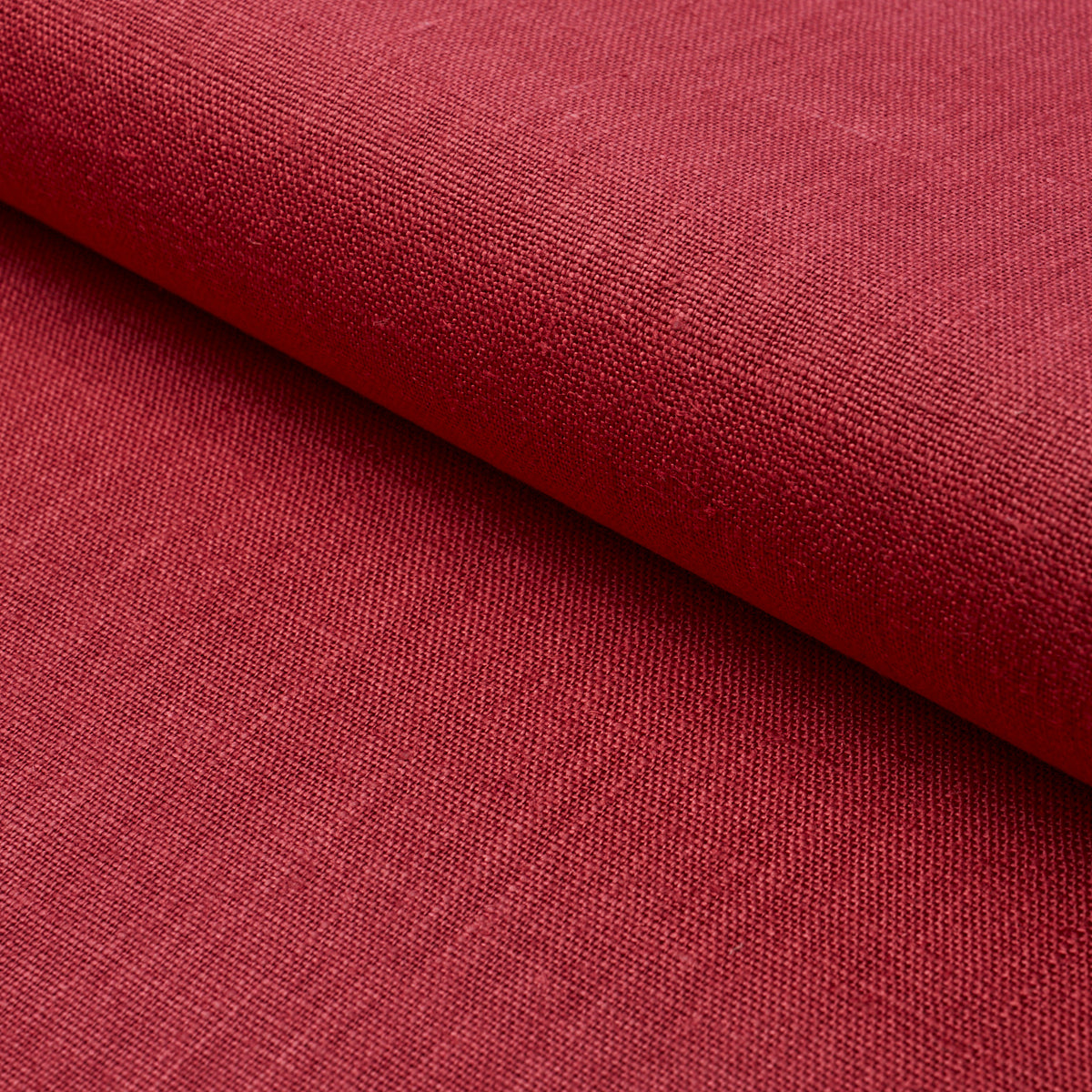 Purchase 84967 | Leo Glazed Linen, Red - Schumacher Fabric