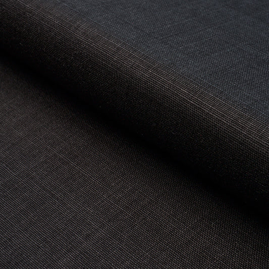 Purchase 84969 | Leo Glazed Linen, Black - Schumacher Fabric