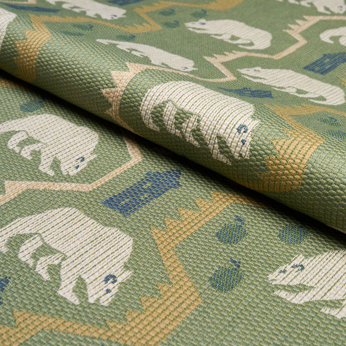 Purchase 84981 | Bear Brigade, Forest - Schumacher Fabric