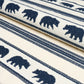 Purchase 84990 | Koda Stripe, Indigo - Schumacher Fabric
